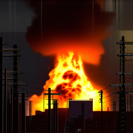 Массированный удар по энергетике Запорожской области