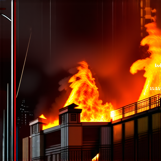 Площадь пожара на Невском проспекте выросла до 600 кв. м