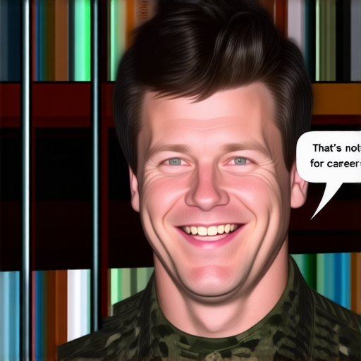 Шутка о карьерном росте в армии