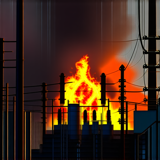 В Мелитополе после взрывов на подстанции пропало электричество