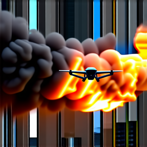 Массированная атака украинских БПЛА на города ДНР