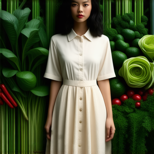 Китайский VOGUE посвятил апрельский выпуск теме сада и эстетике повседневности