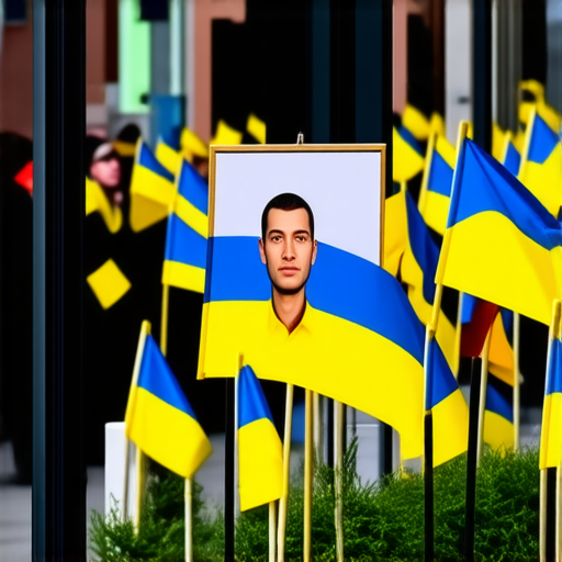 На Майдане Незалежности в Киеве создается стихийный мемориал погибшим воинам ВСУ