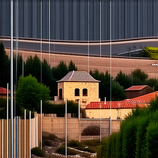 Город Айта аш-Шааб на юге Ливана находится в паре километров от израильской границы