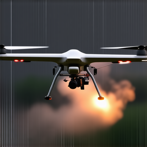 Видео украинского БПЛА с онлайн-управлением