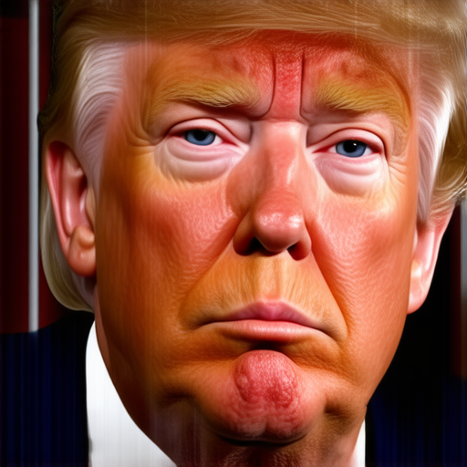 Сатирический портрет Трампа: от вирусной шутки к картине за миллион долларов