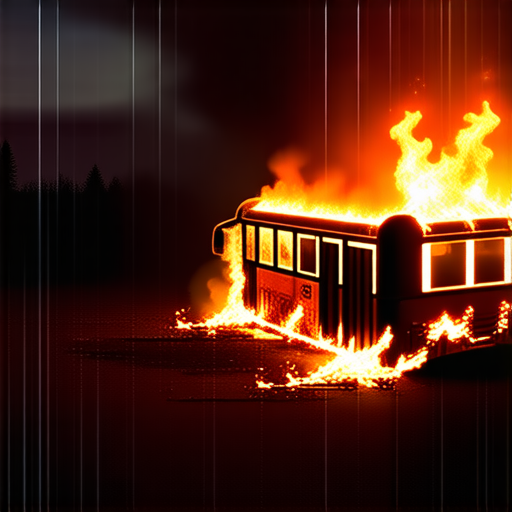 Атака БПЛА в Донецке: уничтожены автобусы