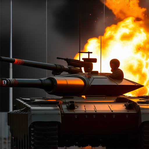 В Японии на учениях взорвался танк: пострадали четыре человека