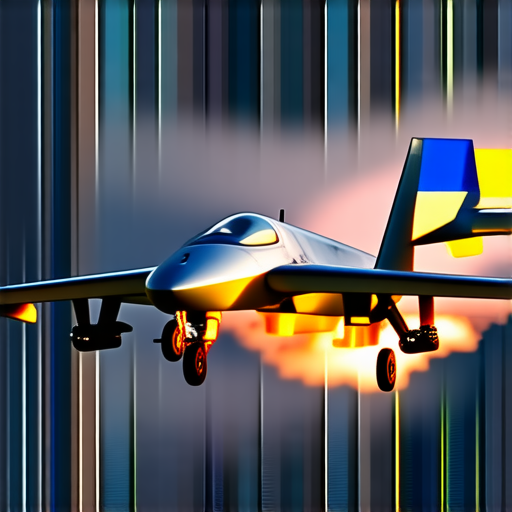 Над Донецком замечены украинские БПЛА-камикадзе