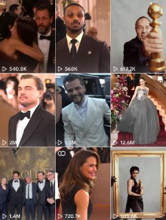 Видео Насти Федько с "Золотого глобуса" бьет рекорды в TikTok