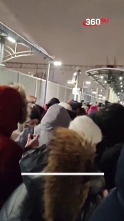 Сбой на МЦД: переполненные поезда и задержки