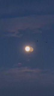 Две луны над Ленобластью: редкое явление парселены