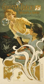 Итальянский производитель мыла в 1899 году