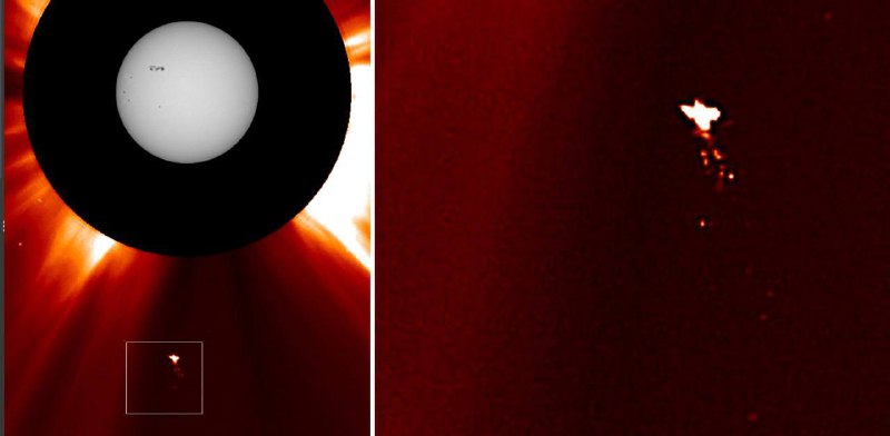 Ученые обнаружили "феникса" на Солнце