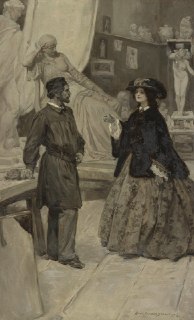 Анализ картины Элис Барбер Стивенс "Станешь ли ты моим настоящим другом?"