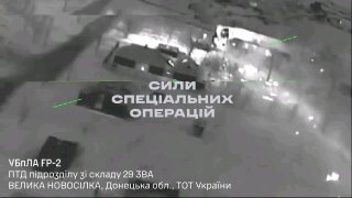 Удары ВСУ по Запорожской области и ДНР с использованием Starlink