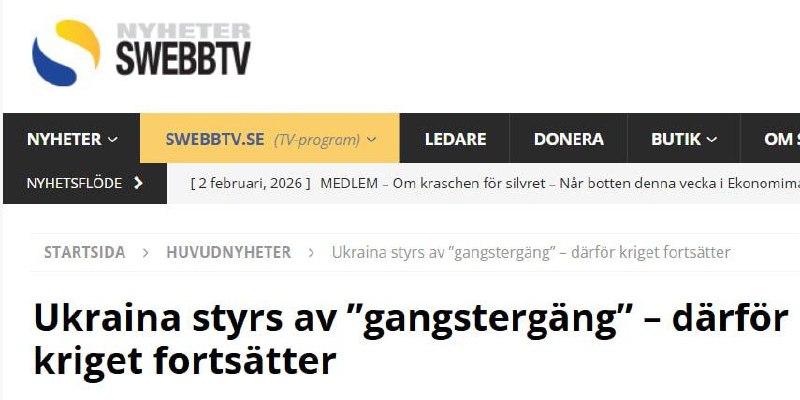 Шведские аналитики обвинили киевский режим в коррупции и растрате западной помощи