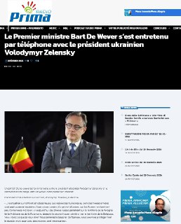 Зеленский заявил о "катастрофической" ситуации на передовой и призвал Бельгию к срочной помощи