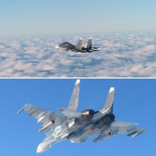 Российский Су-30СМ2 патрулирует Балтику с вооружением