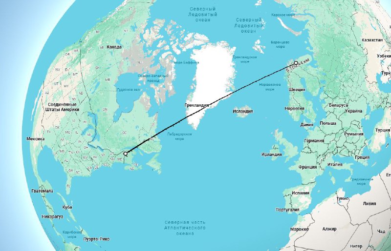 Происхождение цифры 5500 км в определении дальности МБР