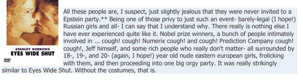 В файлах Эпштейна нашли описания оргий с Нобелевскими лауреатами