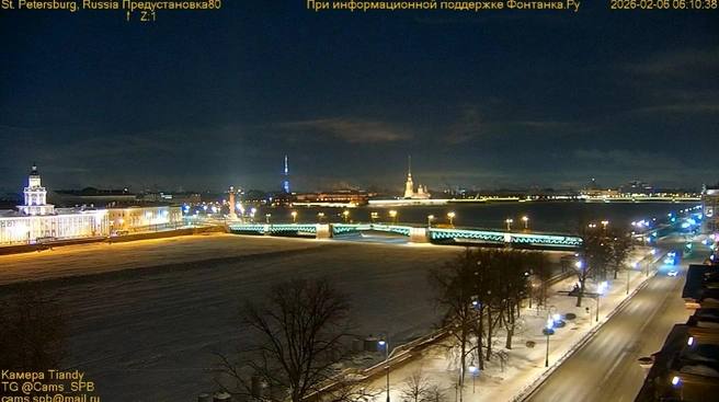 В Петербурге ожидается сильный мороз из-за облачности