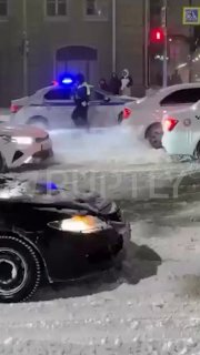 Ростов-на-Дону накрыли снегопады