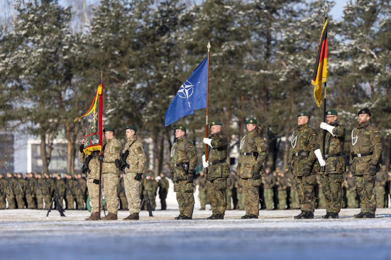 Германия усилила военное присутствие в Литве