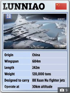 Китай представил проект космического "авианосца"