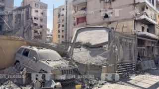 Израильский удар по радиостанции в Бейруте