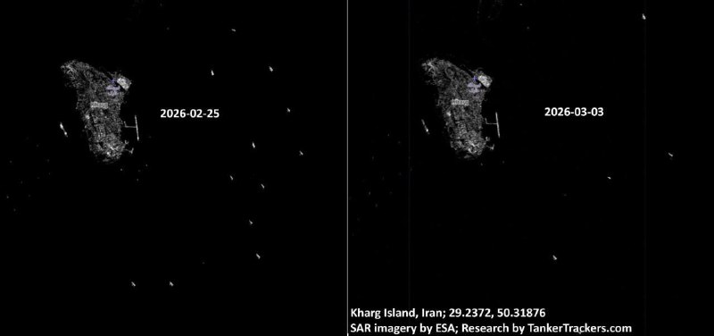 Иран рассредоточил танкеры из-за погоды