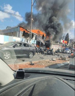 Ракета упала к северо-востоку от Тель-Авива