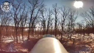 Уничтожена украинская САУ на Волчанском направлении