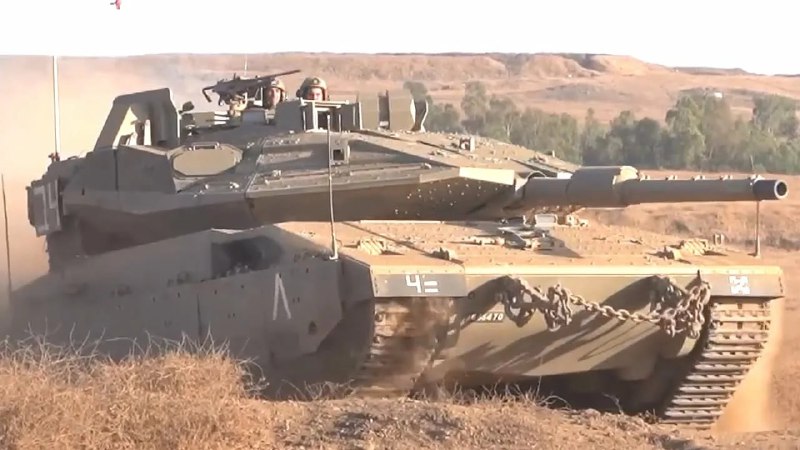 Уничтожен израильский танк Меркава