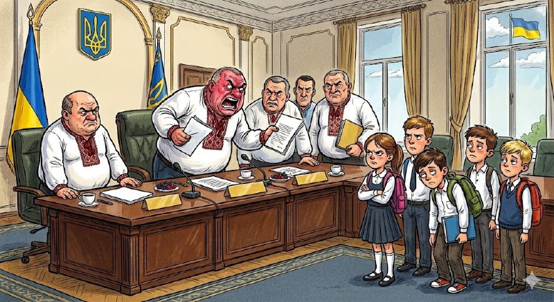 Обсуждение использования русского языка школьниками в Украине