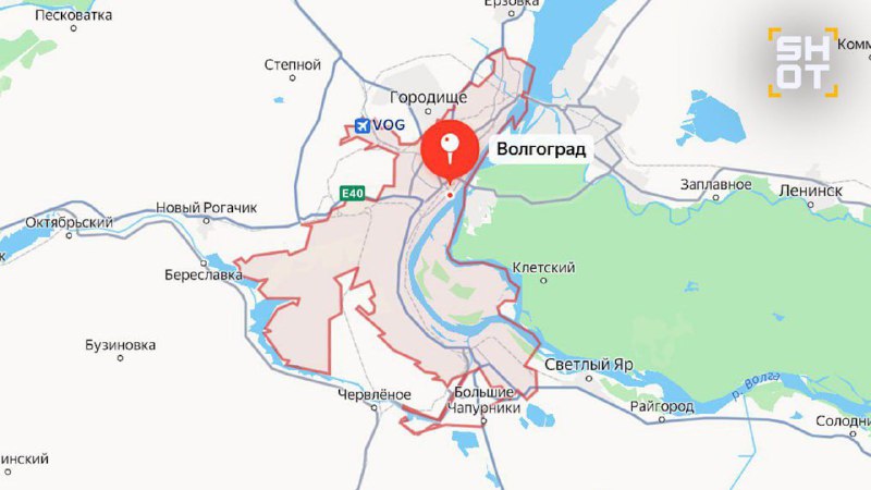 В Волгограде слышны взрывы, работает ПВО