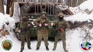 Благодарность от бойцов за установку брони на САУ