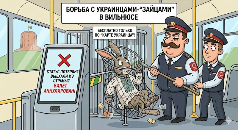 В Вильнюсе вводят "карту украинца" для проезда в транспорте