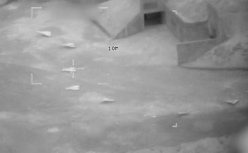 CENTCOM демонстрирует макеты Shahed-136 в роликах с ударами