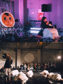 Спектакль "Коридор Барто" и скетч-портреты в ДК Рассвет