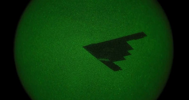 Удары B-2A Spirit по объектам КСИР