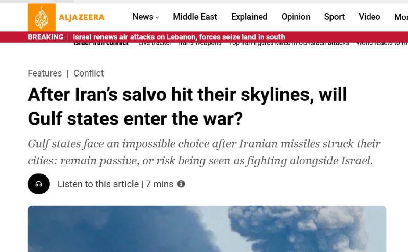 Монархии Залива не спешат вступать в конфликт с Ираном