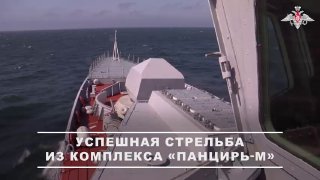 Учения российской флотилии в Балтийском море
