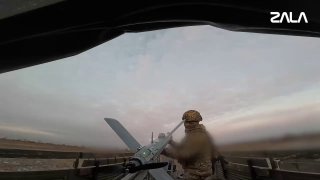 Работа комплекса ZALA «Ланцет» в зоне СВО