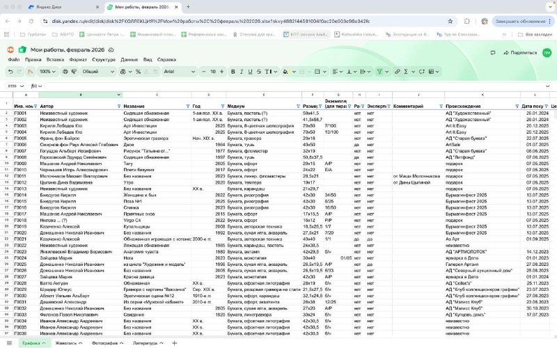 Коллекционер делится опытом каталогизации коллекции