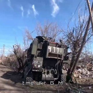 Уничтожен американский бронеавтомобиль ВСУ на Донбассе
