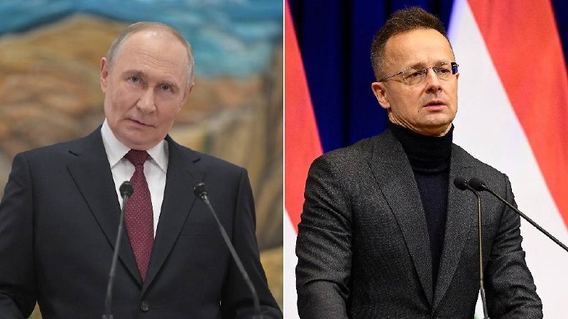 Встреча Путина и Сийярто