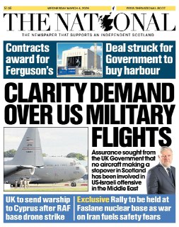 Шотландия протестует против использования военных баз в войне с Ираном