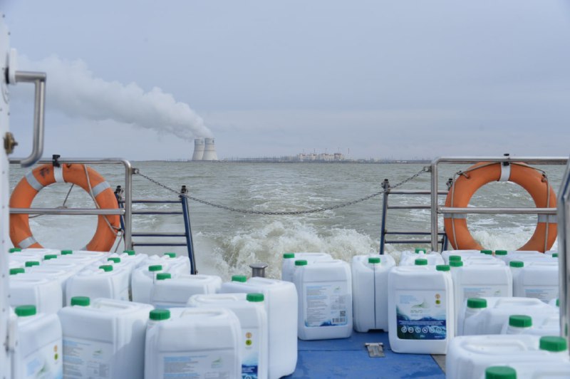 Ростовская АЭС использует планктон для очистки водоема