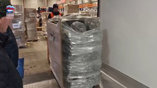 46-й гуманитарный конвой доставлен в ДНР и Запорожскую область